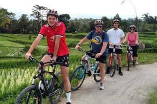 Bali Cycling Adventure and Tanah Lot Sunset Tour