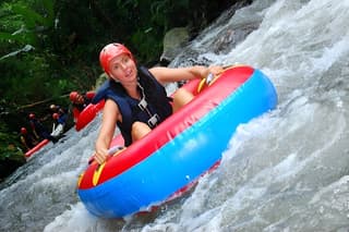 Bali River Tubing Adventure and Tanah Lot Sunset Tour