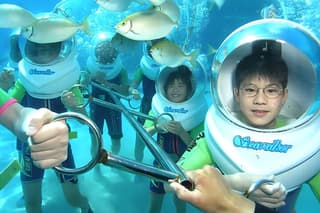 Bali Sea Walking and Ayung River Rafting Package