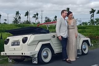 Uluwatu Sunset Trip with Bali Volkswagen Safari Classic Car Tours