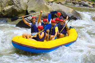 Ayung River Rafting and Bali Best Waterfalls Tour