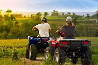 Bali ATV Ride Adventure and Ubud Rice Terrace, Waterfall Tour