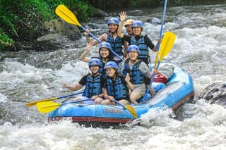 Ubud Ayung Water Rafting included Lunch and Transfer