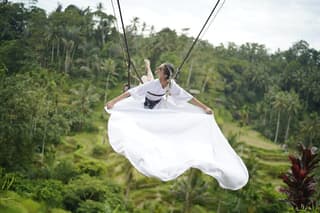 Ubud Tour: Monkey Forest, Jungle Swing, Temples & Waterfalls
