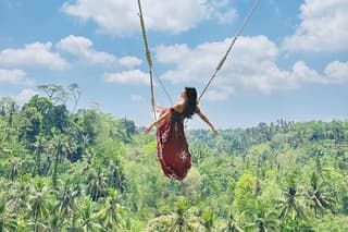 Bali Swing, Monkey Forest and Waterfall Private Tour