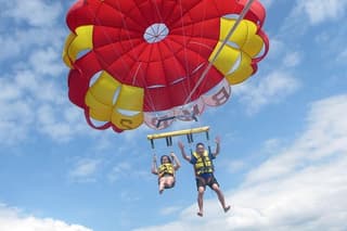Bali Water Sports Activity and Ubud Village Private Tour