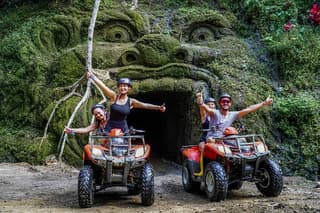 ATV Ubud Gorilla Cave and Waterfall with Lunch