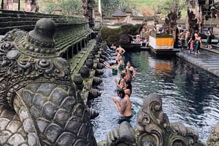 Ubud Sightseeing Tour : Hidden Waterfall, Rice Terraces & tempel