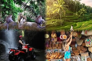 Full day Bali ATV Monkey forest dan tegalalang Rice terace Tour