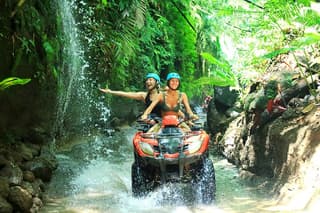 Combo Ubud ATV Ride and Water Rafting with Lunch and Transfer