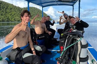 Try Diving in Blue Lagoon Padangbai Bali for non-certified divers