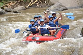 Ubud White Water Rafting with Buffet Lunch