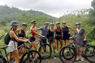 Sidemen Cycling Tour with Local Guide & Gembleng Waterfall