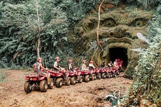 Bali ATV Quad Bike Adventure with Gorilla Cave Pass By Waterfall