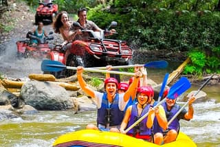 Bali ATV Quad Bike and Ayung River Rafting Adventure with Lunch