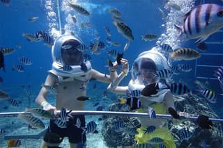 Private Bali Seawalker watersport