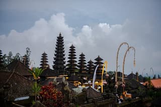 Bali Besakih Temple, Penglipuran with Rice Terrace and Waterfall