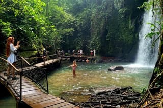 Half Day Tour Ubud Rice Terrace with Activities and Waterfall