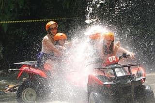 Bali ATV Quad Bike and Ayung Rafting with All Inclusive Tour