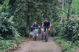 biking through villages and jungle in north ubud