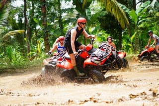 Ubud ATV ride Adventure and water rafting