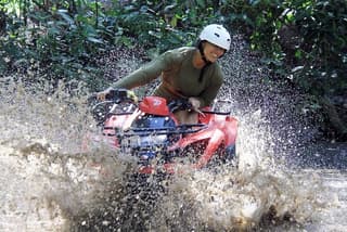 Bali : ATV ride adventure and water rafting experience