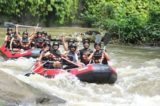 Bali White Water Rafting with Easiest Access - No Steep Up