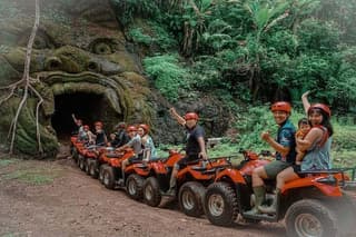 ATV Quad Bike Pass Gorilla Cave with Lunch