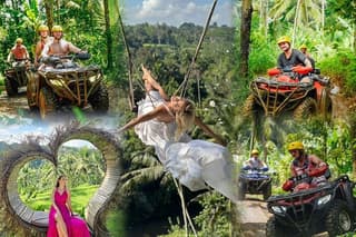 Bali ATV Ride Combine ubud Jungle Swing