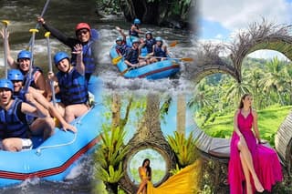 Bali Rafting commbination ubud Swing heaven