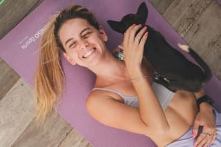 Puppy Yoga in Bali Canggu