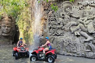 ATV Bali with Legong Cave and Free Pool Access