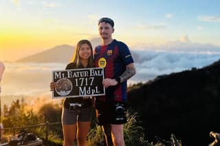Mount Batur Jeep With Halfway Trekking to Summit