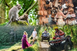 Full Day ATV Ride, Monkey Forest,Tegalalang Rice Terrace