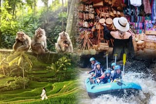 Full day Bali Rafting + Ubud Tour