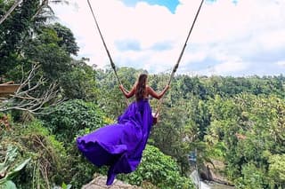 Bali Swing, Tegalalang Rice Terrace and Ubud Waterfalls Tour