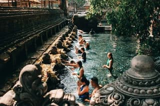 Purification at Tirta Empul Temple - Holy Water Cleansing
