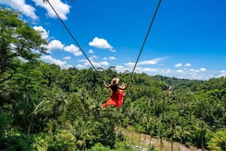 Barong Dance, Bali Swing & Local Market Tour w/ Transfer in Bali