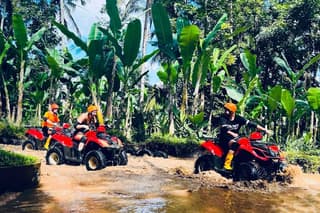 ATV Quad Biking, Temple and Waterfall Tour