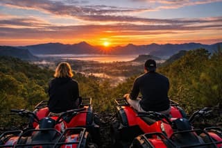Mount Batur Sunrise ATV Quad Bike and Rice Terrace