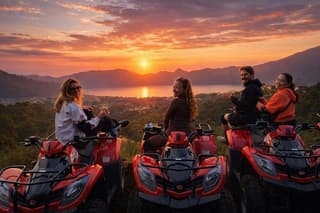 Batur ATV Sunrise black lava adventure with breakfast