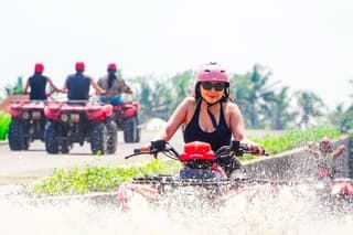 Ubud ATV Ride and White Water Rafting Adventure Combo