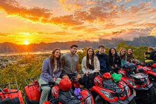Bali Mount Batur ATV Sunrise and Stand up Paddle Board Tour