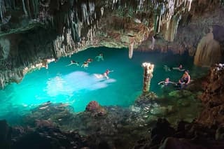 Cunca Wulang Waterfall and Rangko Cave Tour