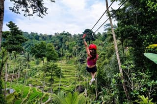 Bali Ubud Zipline and ATV Quad Bike Adventure