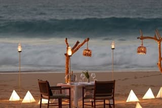 Jimbaran Beach Sunset Candlelight Dinner with Indian Set Menu