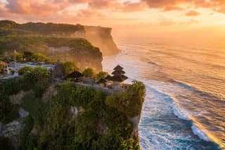 Padang-padang Beach and Kecak Firedance at Uluwatu Temple