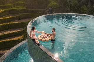 Ubud Sacred Temple Cretya and Hidden Waterfall Tour