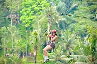 Ubud ATV Quad Bike Jungle Swing and Zipline Adventure