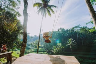 Bali Swing, Ubud Monkey Forest and Tanah Lot Sunset Tour